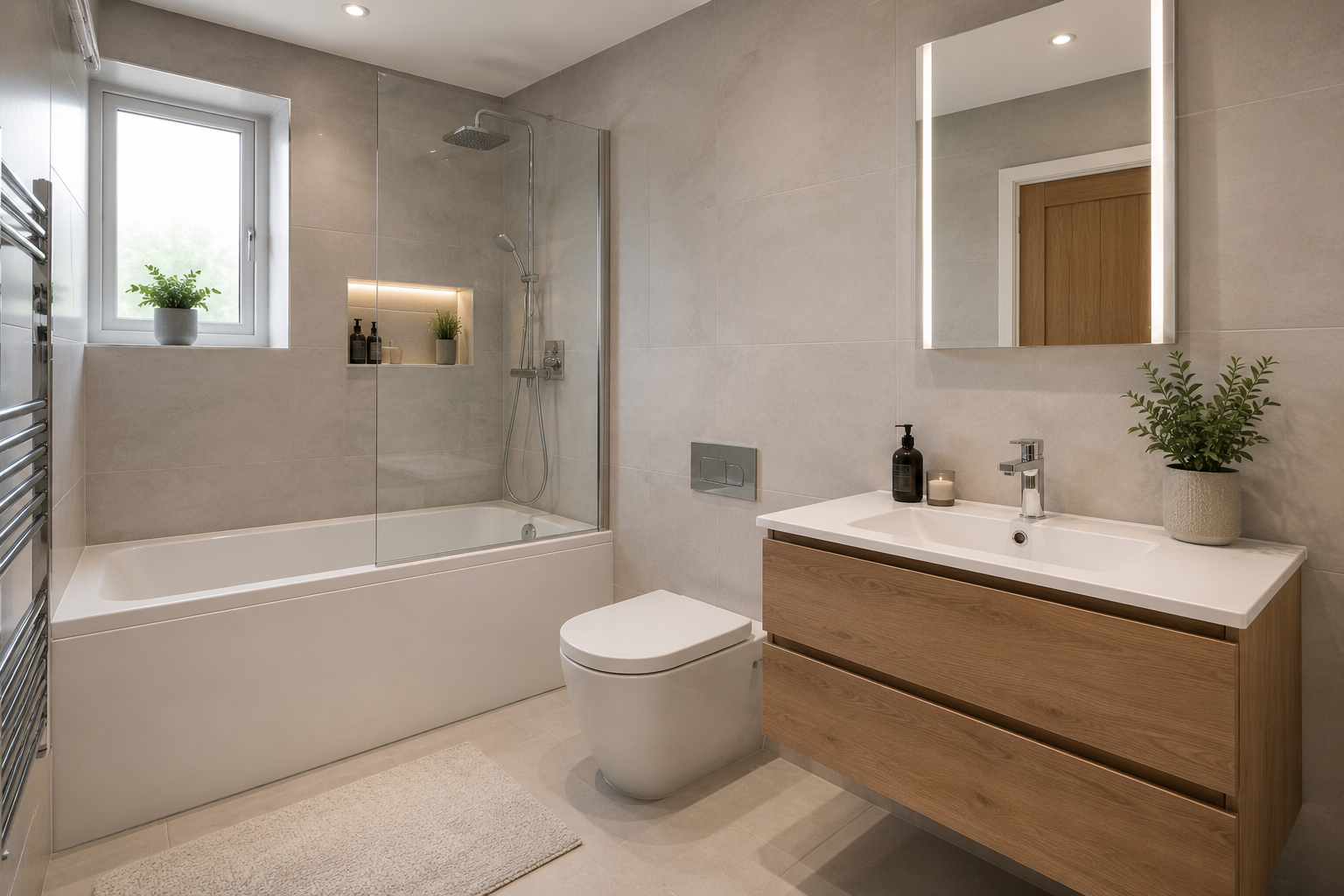 bathroom installation
